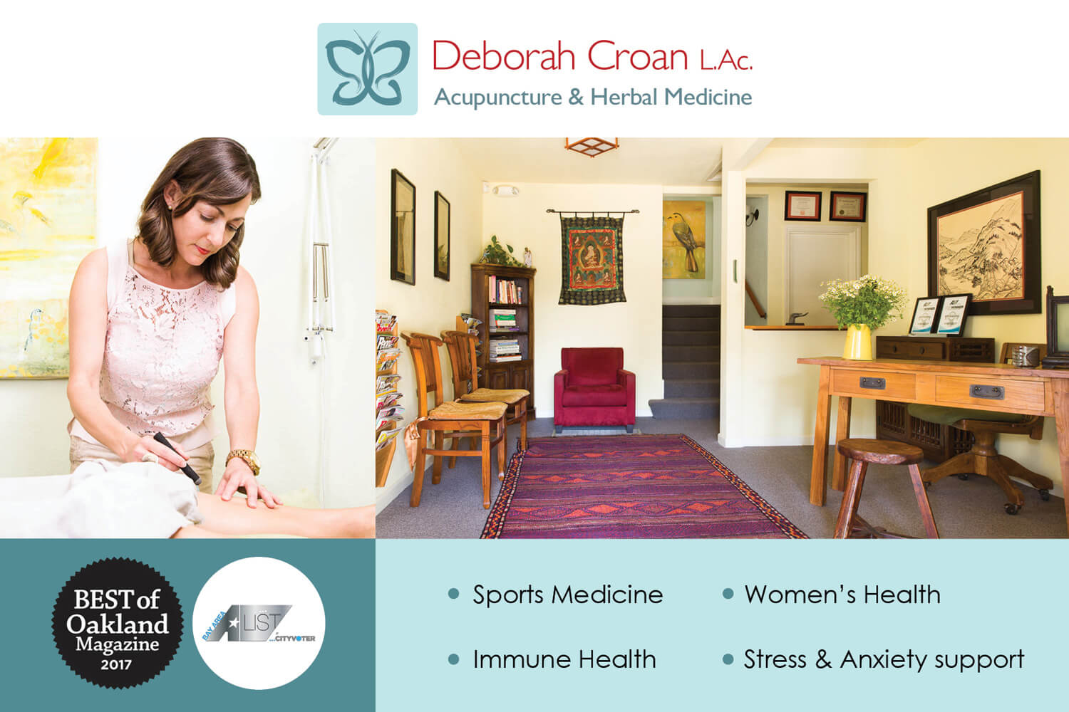 Flyer_Design_Front_Deborah_Croan_Acupuncture_by_UziMedia
